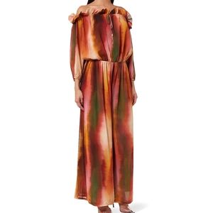 NWT Misa Los Angeles Surya Chiffon Jumpsuit size S